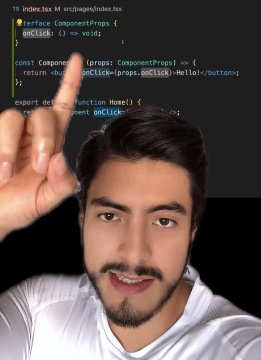 Influencer Ramzeis dando un curso